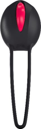 Вагинальный шарик  Fun  Factory SMARTBALLS UNO   силикон, черный, 11 см