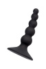 Анальная втулка  TOYFA POPO Pleasure Bootes, силикон, черная, 10 см, Ø 2,5 см