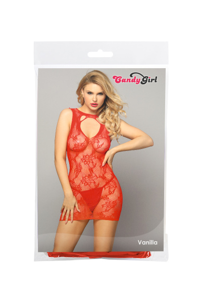 Платье и стринги Candy Girl Vanilla,O/S