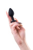 Анальная втулка  TOYFA POPO Pleasure со стразом S 7,2 см, Ø 2,8 см, 25 г
