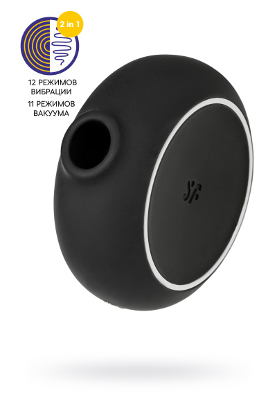 Вакуумный стимулятор клитора Satisfyer Pro To Go 3, черный