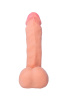 Ротатор с пультом ДУ Toyfa RealStick Elite, Телесный, 19,5 см, Ø 4,5